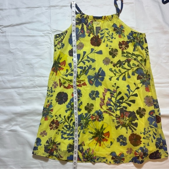 Anthropologie Vanessa Virginia Keyhole Paintery A Line Dress Size 2 - Picture 7 of 10